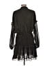 Aqua 100% Polyester Polka Dots Black Casual Dress Size L - photo 2