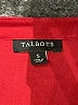 Talbots 100% Polyester Burgundy Long Sleeve Henley Size S - photo 4