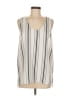 14th & Union 100% Polyester Ivory Sleeveless Blouse Size M - photo 1