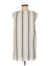 14th & Union 100% Polyester Ivory Sleeveless Blouse Size M - photo 2