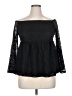 Torrid Black 3/4 Sleeve Blouse Size Med Plus (00) - photo 1
