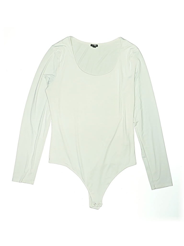 Pre-owned Express Bodysuit In White