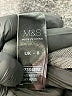 M&S Color Block Black Gray Formal Skirt Size UK 8 / US 4 - photo 5