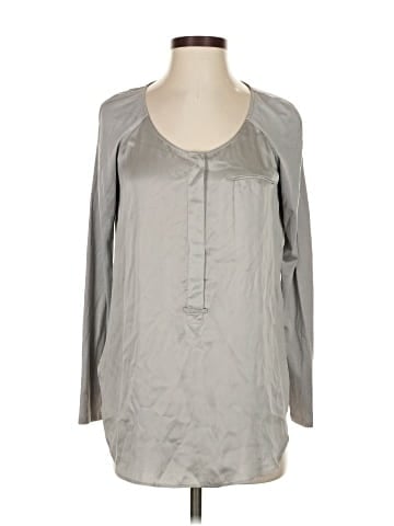 Go By Go Silk Long Sleeve Silk Top (view 1)