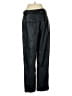 Ann Taylor 100% Polyester Black Faux Leather Pants Size 4 - photo 2