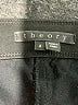 Theory 100% Lambskin Green Leather Pants Size 2 - photo 7