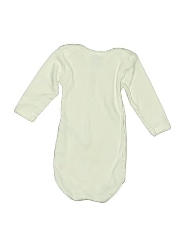 Petit Bateau Long Sleeve Onesie (view 2)