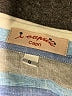 Capri Stripes Blue Short Sleeve Button-Down Shirt Size S - photo 7