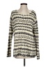 J.Jill Print Ivory Pullover Sweater Size S - photo 1