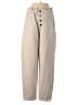 Lumiere 100% Cotton Solid Tan Casual Pants Size S - photo 1