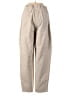 Lumiere 100% Cotton Solid Tan Casual Pants Size S - photo 2