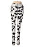 Terez Animal Print Silver Gray Active Pants Size S - photo 2