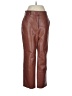 Babaton 0100% Polyurethane Brown Casual Pants Size 8 - photo 1