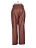 Babaton 0100% Polyurethane Brown Casual Pants Size 8 - photo 2