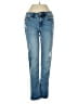 The Limited Hearts Blue Jeans Size 0 - photo 1