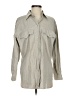 Bogner 100% Cotton Gray Long Sleeve Button-Down Shirt Size EU 34 / US 4 - photo 1