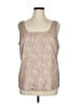 Alex Evenings Pink Sleeveless Blouse Size 1X - photo 1