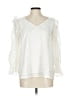 shopthemint.com Ivory 3/4 Sleeve Blouse Size L - photo 1