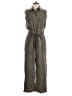 Max Studio Solid Green Jumpsuit Size L - photo 1