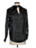 J.Crew Metallic Black Long Sleeve Blouse Size S - photo 1