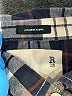 R13 Plaid Gray 3/4 Sleeve Button-Down Shirt Size S - photo 6
