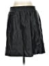 Ann Taylor LOFT 100% Polyester Solid Black Casual Skirt Size S - photo 1