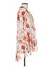 Emory Park 100% Polyester Orange Kimono Size M - photo 4