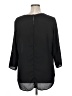 Sami & JO 100% Polyester Black 3/4 Sleeve Blouse Size XL - photo 2