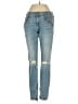 Current/Elliott Hearts Blue Jeans Size XS (0) - photo 1