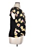 AB Studio Black Short Sleeve Blouse Size XL - photo 4