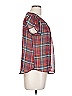 E&M Collection 100% Polyester Red Short Sleeve Blouse Size L - photo 4