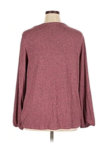 Bobeau Long Sleeve Top (view 2)