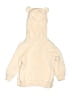 Carter's Yellow Zip Up Hoodie 3-6 MO / 6 MO - photo 2