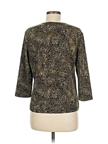 Laura Ashley 3/4 Sleeve Top (view 2)