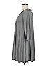 Rolla Coster Solid Gray Casual Dress Size L - photo 5