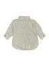 Kitestrings 100% Cotton Chevron-herringbone Green Long Sleeve Button-Down Shirt Size 6-9 mo - photo 2