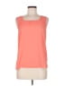 AVA 100% Polyester Orange Sleeveless Top Size M - photo 1