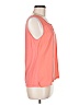 AVA 100% Polyester Orange Sleeveless Top Size M - photo 4