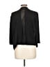 August Silk Black Cardigan Size L - photo 2