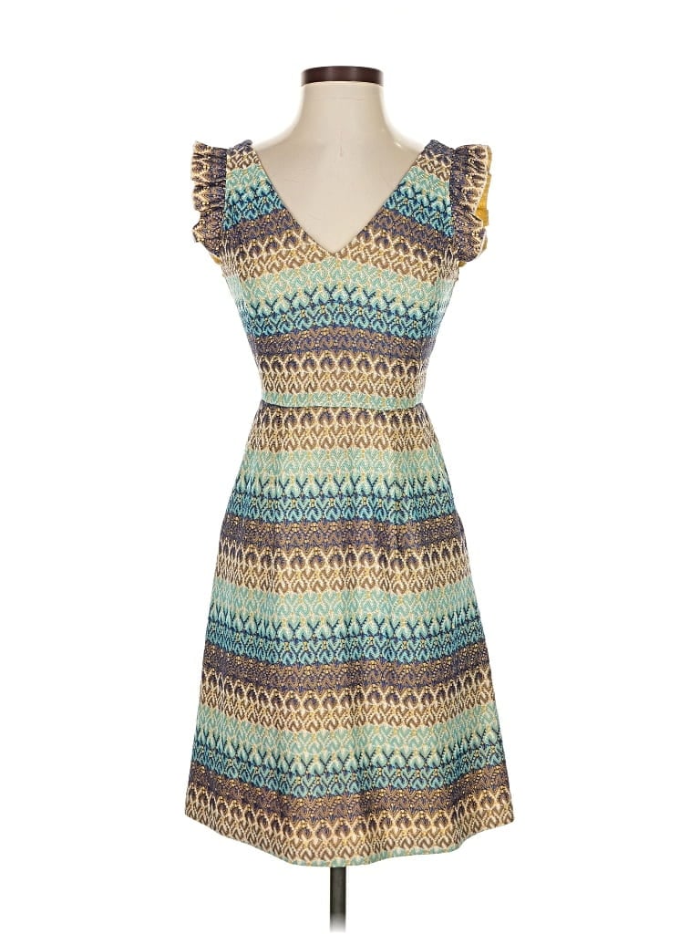 Pre-owned Tabitha Casual Dress In Blue