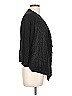 August Silk Black Cardigan Size L - photo 4