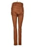 FRAME 100% Leather Brown Casual Pants Size 26 waist - photo 2