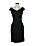 Tadashi Argyle Black Cocktail Dress Size S - photo 1