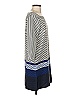 Zara Basic 100% Polyester Stripes Blue Casual Dress Size S - photo 4
