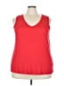Clique Red Sleeveless Top Size 3X - photo 1