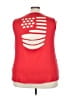 Clique Red Sleeveless Top Size 3X - photo 2