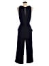 Ann Taylor LOFT 100% Polyester Solid Blue Jumpsuit Size XXS - photo 2