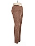 Athleta Animal Print Brown Active Pants Size L - photo 4