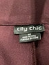 City Chic Solid Burgundy Active Pants Size 18 Plus (M) - photo 4