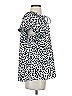 Jade 100% Polyester Animal Print Silver Short Sleeve Blouse Size S - photo 4